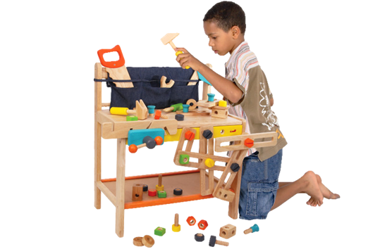 Child Care Supplies Work Bench